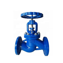 DIN3356 Cast Ductile Iron Seal Control Flush Drainer Flanged End Globe Valve